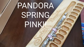 Spring Pink Pandora Bracelet