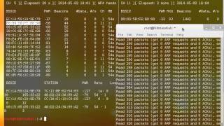Kali WEP Cracking
