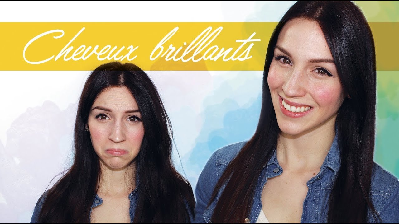 Comment avoir des cheveux brillants? - YouTube