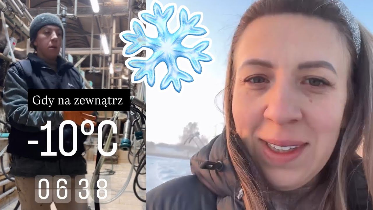 MAŁGOSIA BORYSEWICZ❄️ PRAWDZIWA ZIMA❄️ OBIAD PO PRACY W GOSPODARSTWIE‼️