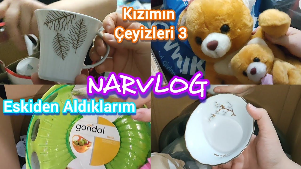 Kızımın Çeyizleri 3🏺Eskiden Aldığım Çeyizlikleri Paketleyelim🤗 Paşabahçe🍶 Kızımın Oyuncakları🐻 #fyp 