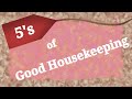 5&#39;s Of Good Housekeeping | TVE Electricity |