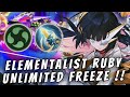 Super op combo  hyper ruby elementalist  magic chess mobile legends