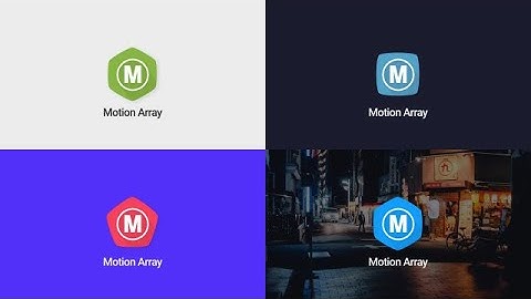 Logo Reveal After Effects Templates