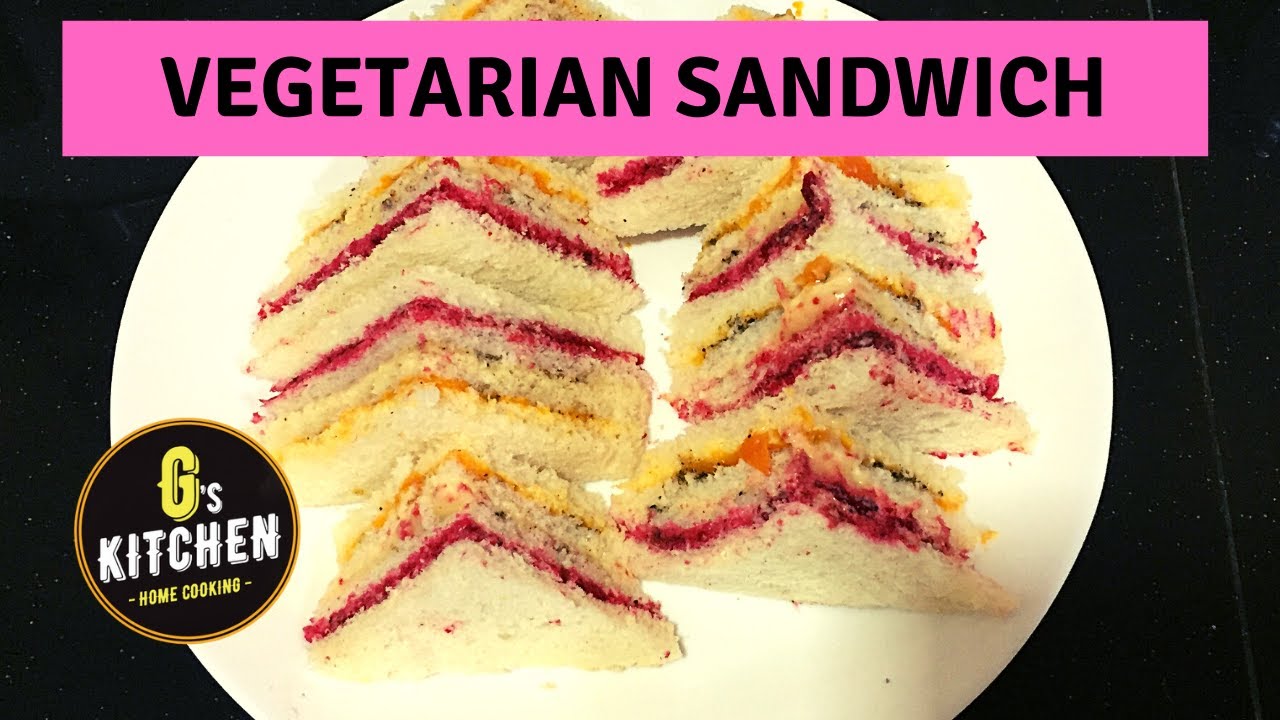 HOW TO MAKE VEGETARIAN SANDWICH - YouTube
