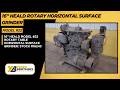16" HEALD MODEL #22 ROTARY TABLE HORIZONTAL SURFACE GRINDER: STOCK #16243