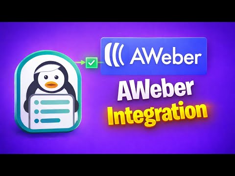 AWeber Integration for WPForms | Add Subscribers Automatically