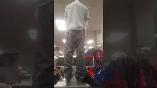 The pantsed mannequin