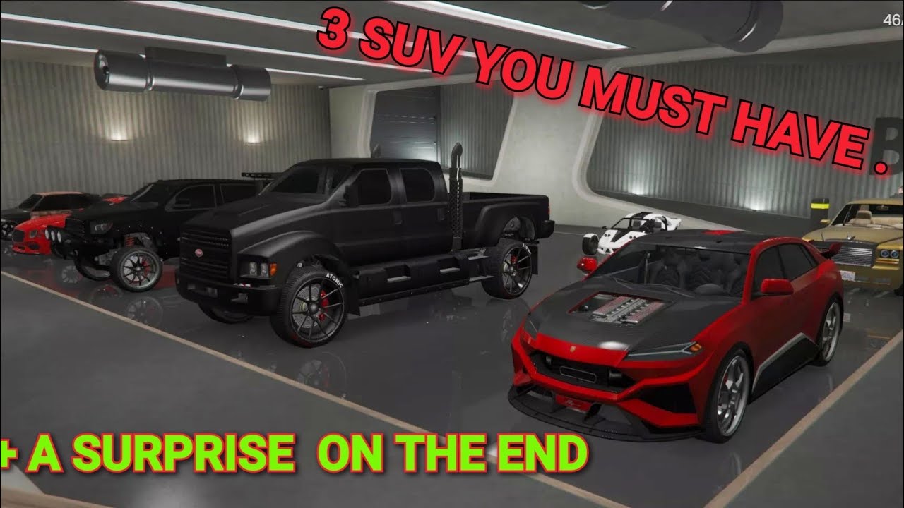 Gta 5 Online Best SUV Customization !( 3 Suv & 1 Bonus Car )
