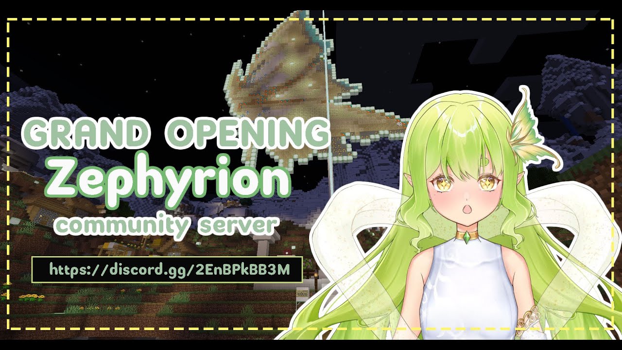 【MINECRAFT】GRAND OPENING SERVER MINECRAFT ZEPHYRION【ID/EN】 - YouTube