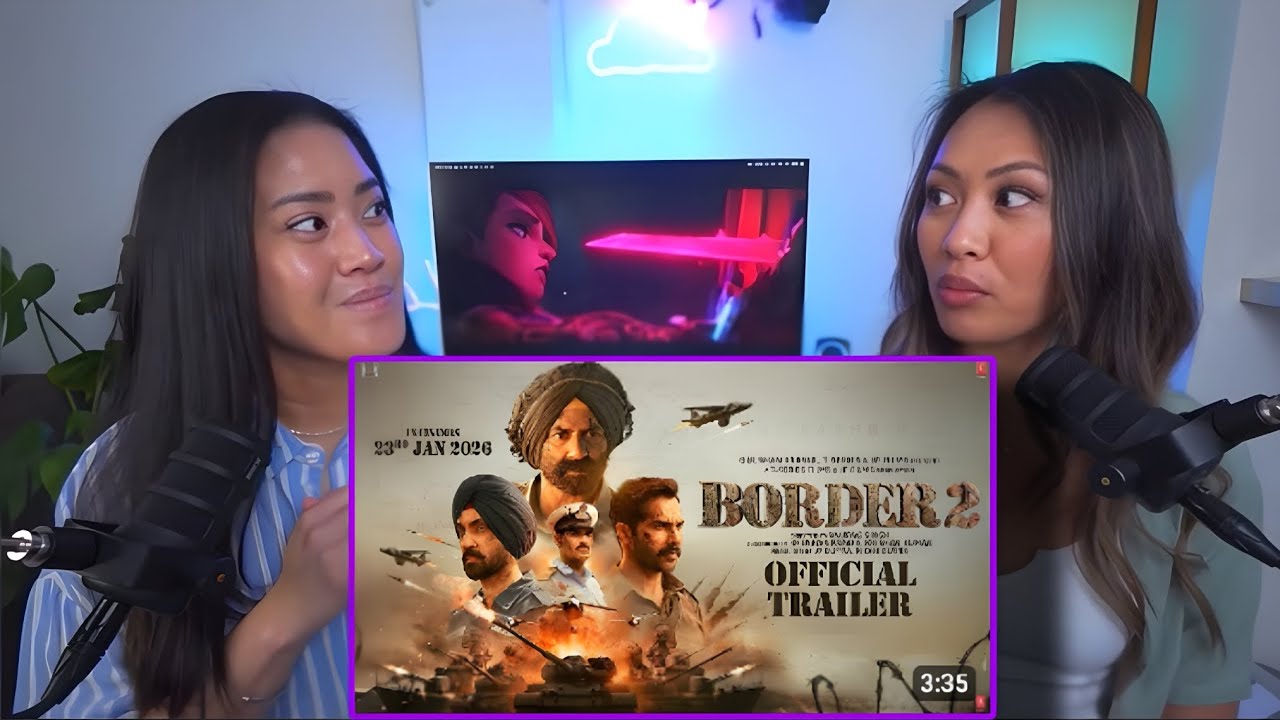 Foreigners First Reaction to BORDER 2 (Official Trailer) 🇮🇳🔥 | Goosebumps Guaranteed!