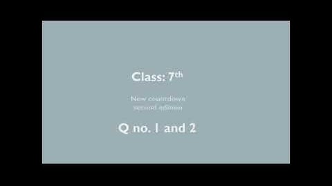 Exponents- chapter 5. Part -1