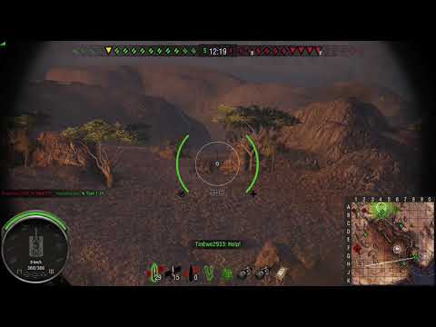 World of Tanks Console: 100% Blind Shots Kill