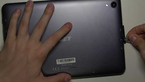 Вставить сим карту в iGET Smart L203 / Как вставить карту памяти в iGET Smart L203