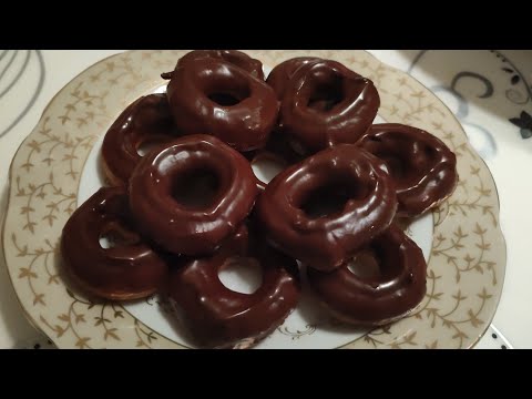 Пончики.Пончик на кефире.Простой и быстрый рецепт.