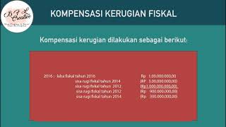 PPh Badan #16 Kompensasi Kerugian untuk PPh Badan