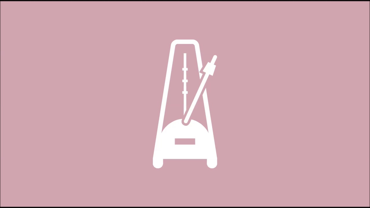 Geräusch eines Taktells (Metronom) (Sound zum Entspannen und Einschlafen)