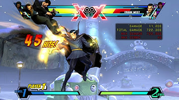 UMvC3 - Amaterasu Throw into Strange FoF Loop (w/ Spencer Armor Piercer extension)