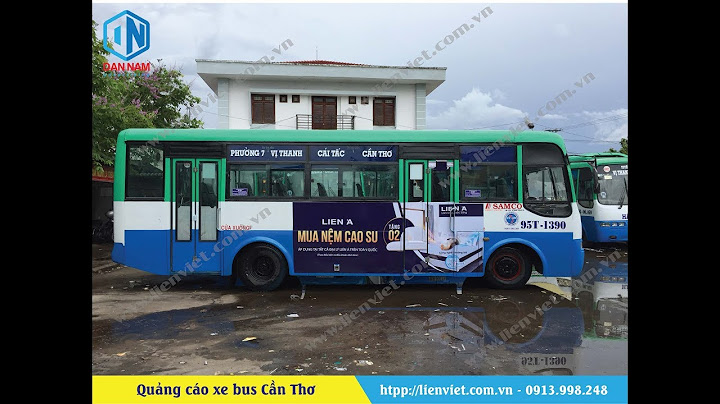 Quảng cáo dán trên xe bus gọi là gì