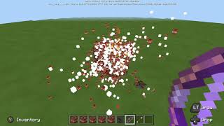 Minecraft even more TNT Giant cube explosion