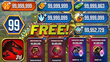 Unlimited Everything in Jurassic World: The Game with This Easy Trick!