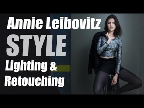 Annie Leibovitz Style Lighting & Retouching Technique