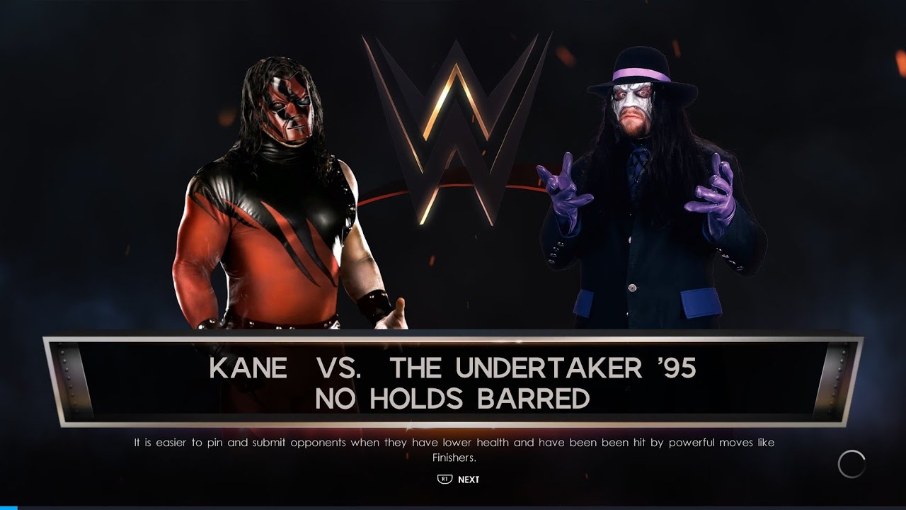 WWE 2K22 KANE '99 VS UNDERTAKER '95 (WWF) 