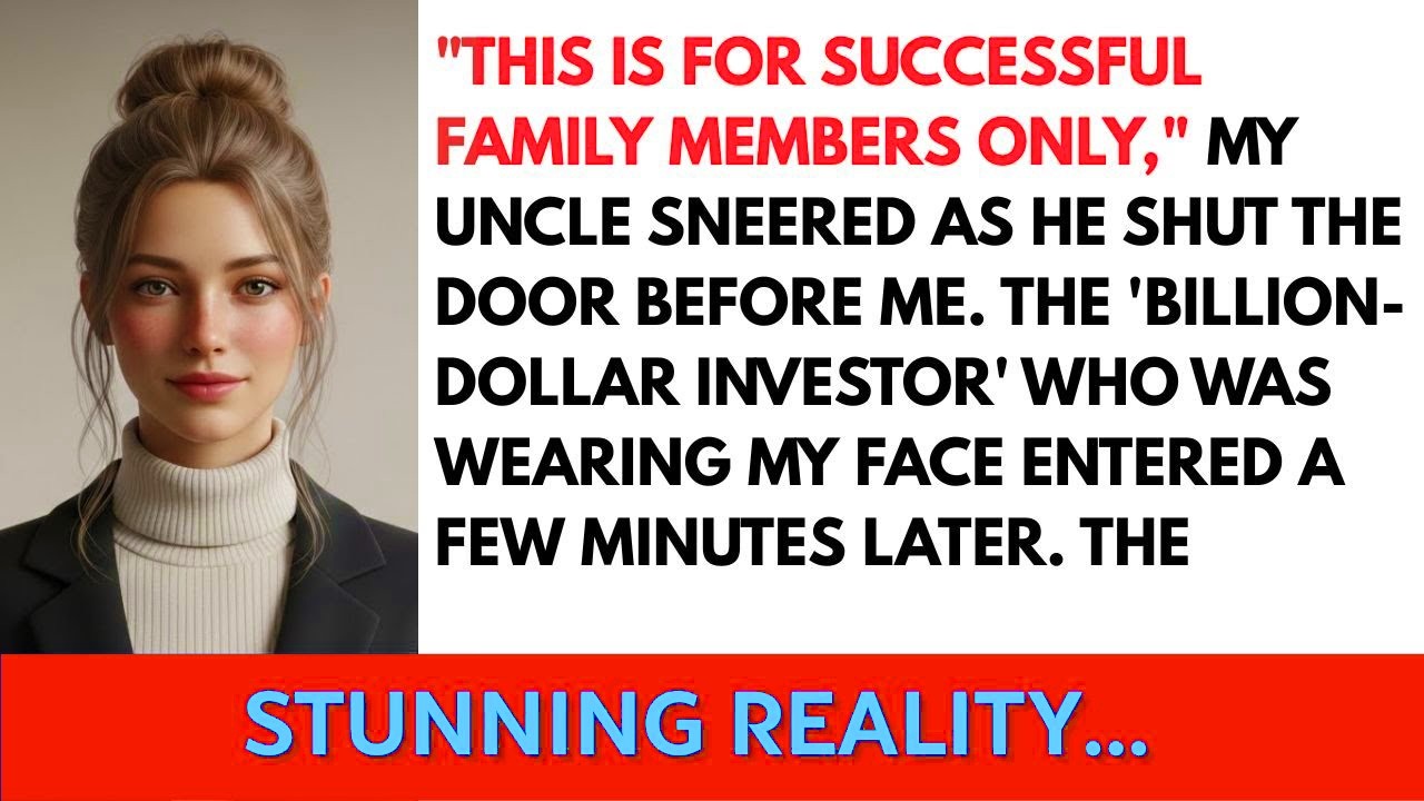 My Family Kicked Me Out Of The Family Meeting – Not Knowing I Was Their Secret Investor