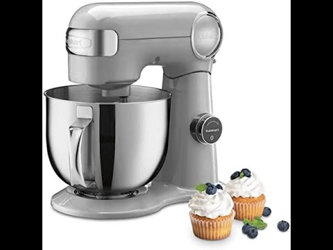 Review Cuisinart Stand Mixer, 12 Speeds, 5.5-Quart Mixing Bowl, Chef's Whisk 2022
