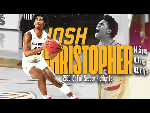 Josh Christopher Arizona State 2020-21 Full Season Highlights | 14.3 PPG 4.7 RPG 43.2 FG% #Rockets