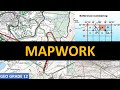 MAPWORK GRADE 12 GEOGRAPHY [ THUNDEREDUC]