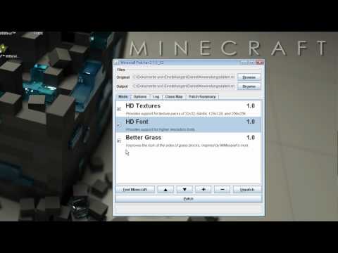 MinecraftPatcher Tutorial - HeapSize von Java erhöhen [HD] [Deutsch]