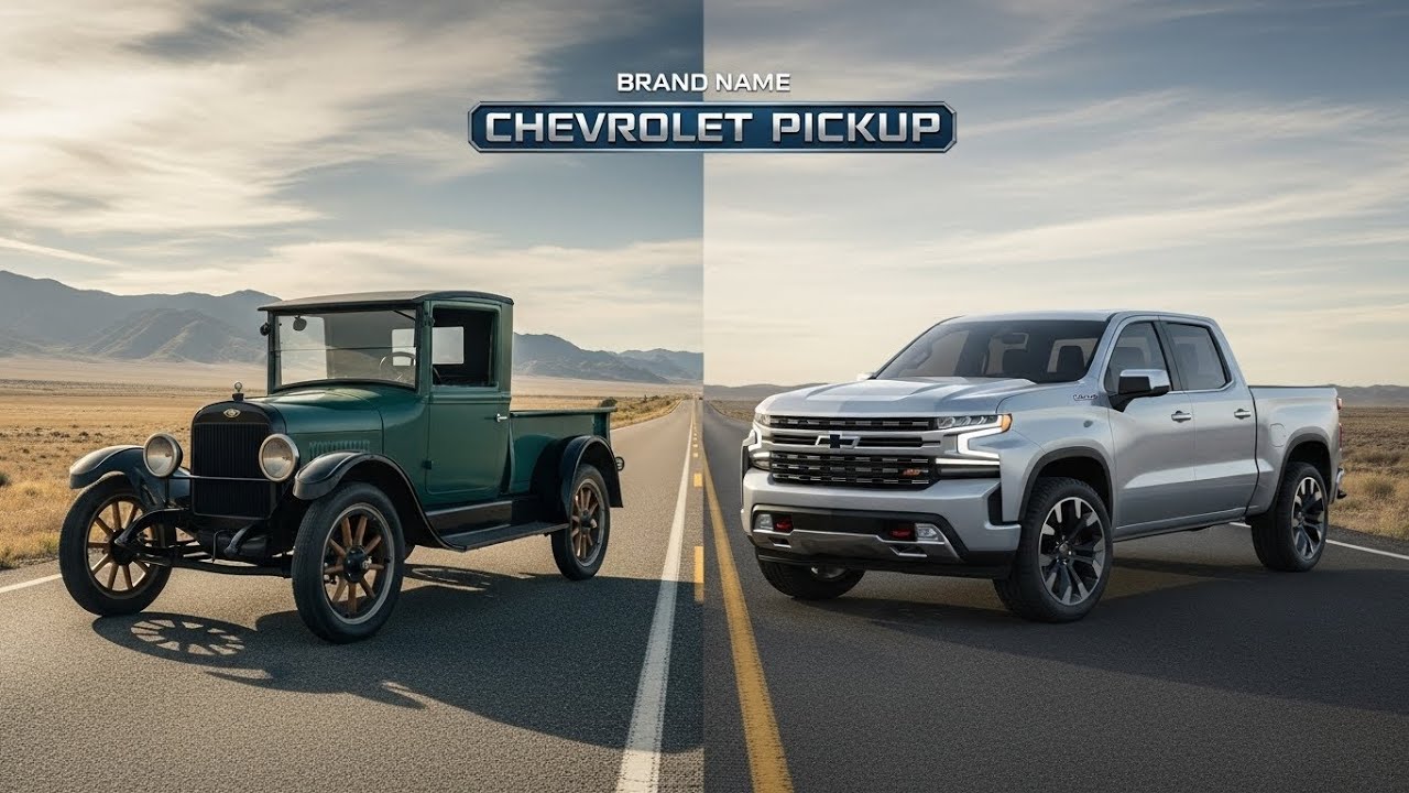 Chevrolet Pickup Evolution (1916–2025) | Old to New Trucks A2z Drivemorph