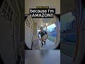 Amazon Driver Didn’t Care He Was Being Recorded 😂 #shorts