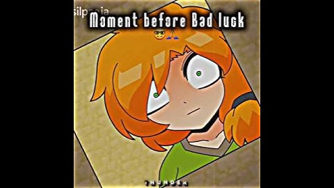 Alex bad luck 😭🙏 Moment before -999 Aura 🤓 #anime #minecraft