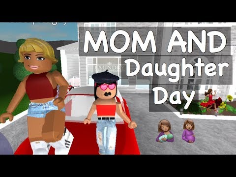 Roblox Bloxburg Mom Daughter Day Routine Youtube - mom and daughter routine roblox roleplay bloxburg