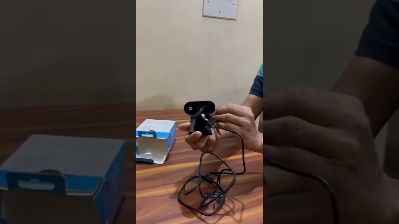 HP 320 FHD Webcam 1080 Plug And Play Setup For Video Calling On Skype Zoom Microsoft Teams