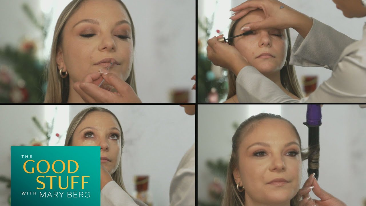 Daneille Mattis shares an easy holiday makeup look to rock this season | The Good Stuff