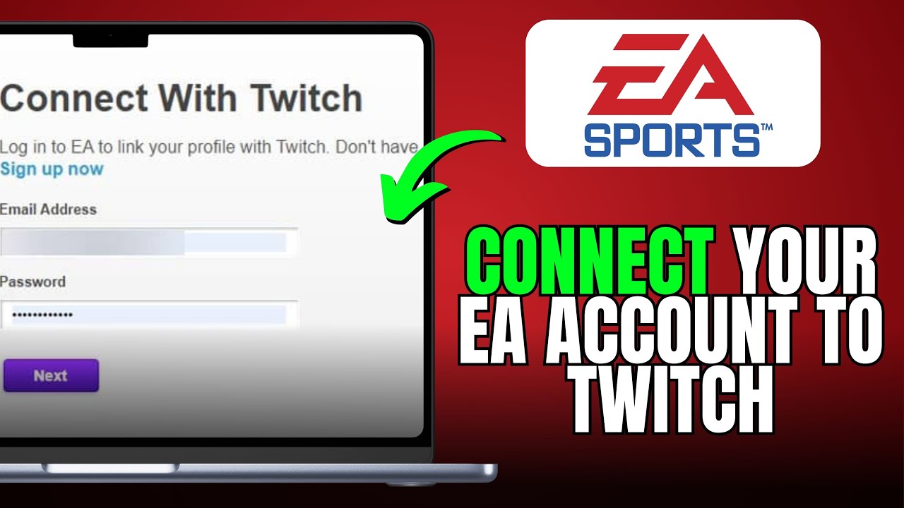 How to connect your EA account to TWITCH - YouTube