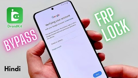 Samsung Bypass FRP Lock Using Droidkit | How to Remove FRP Lock on ALL Android Phone