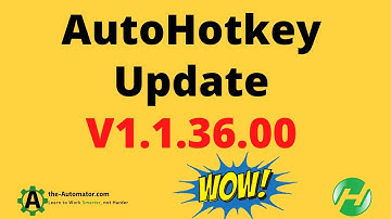 AutoHotkey v1.1.36 🔥Unleash the power of AHK with these super cool new features!🔥😲