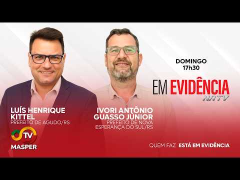 Luís Henrique Kittel e Ivori Antônio Guasso Júnior