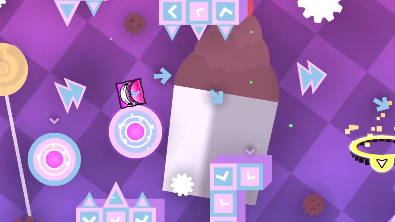 "Desert Level" By:MovieManiac | Geometry Dash 2.2