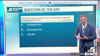 Weather Quiz: Cold fronts | NBCDFW