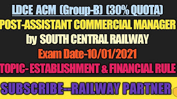 LDCE ACM (30 % QUOTA ) by SCR on Date 10/01/21