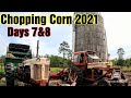 Chopping Corn Silage 2021- Days 7 and 8/Filling the Upright Silo