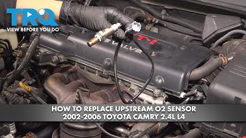 How to Replace Upstream O2 Sensor 2002-2006 Toyota Camry 2.4L L4