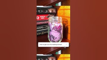 Tips to get out of a reading slump.