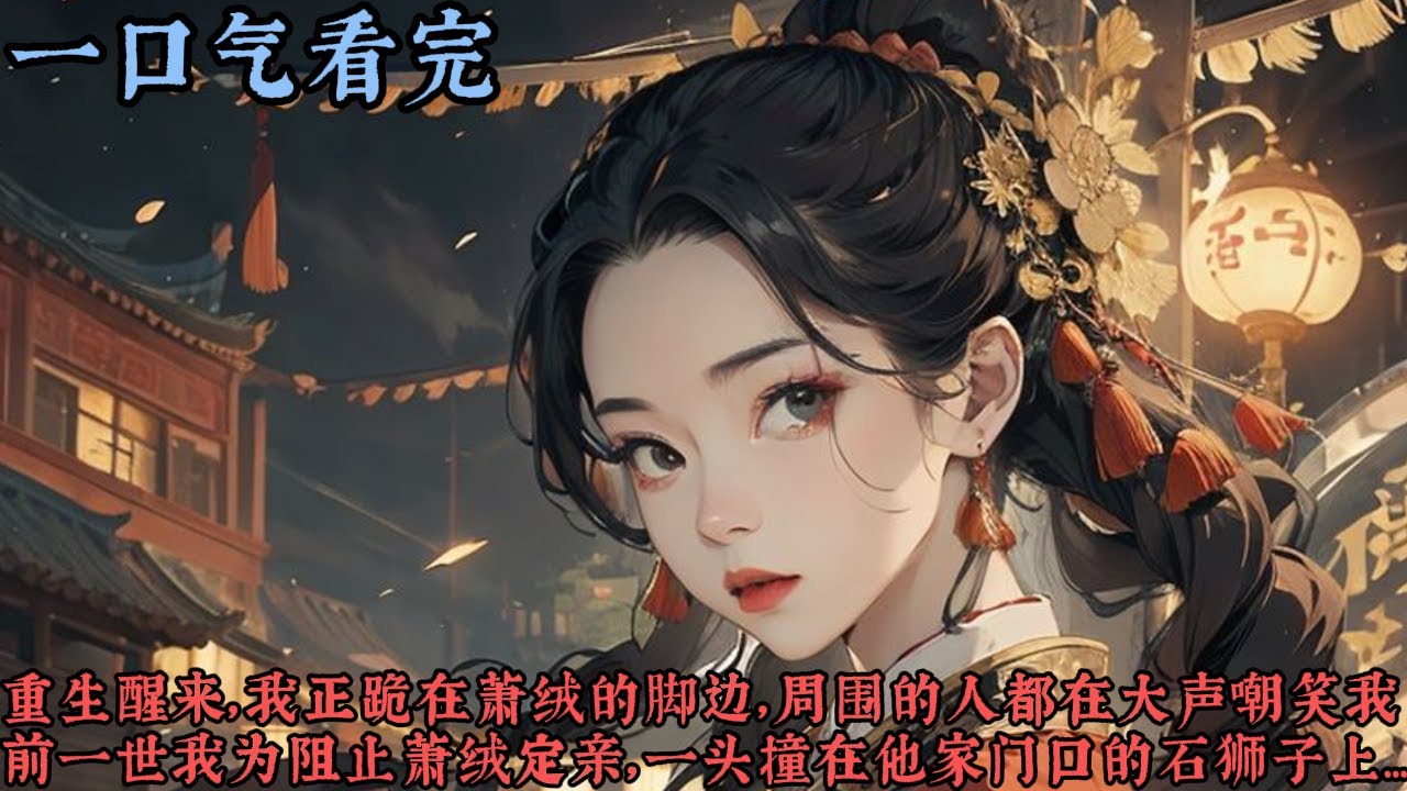 【一口气看完】《藏相思》重生醒来，我正跪在萧绒的脚边，周围的人都在大声嘲笑我，前一世我为了阻止萧绒定亲，一头撞在他家门口的石狮子上， 我没死，但却瘫痪了七年...