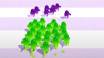 Jelly Clash 3D Gameplay Walkthrough | Part #1 (Android,iOS)